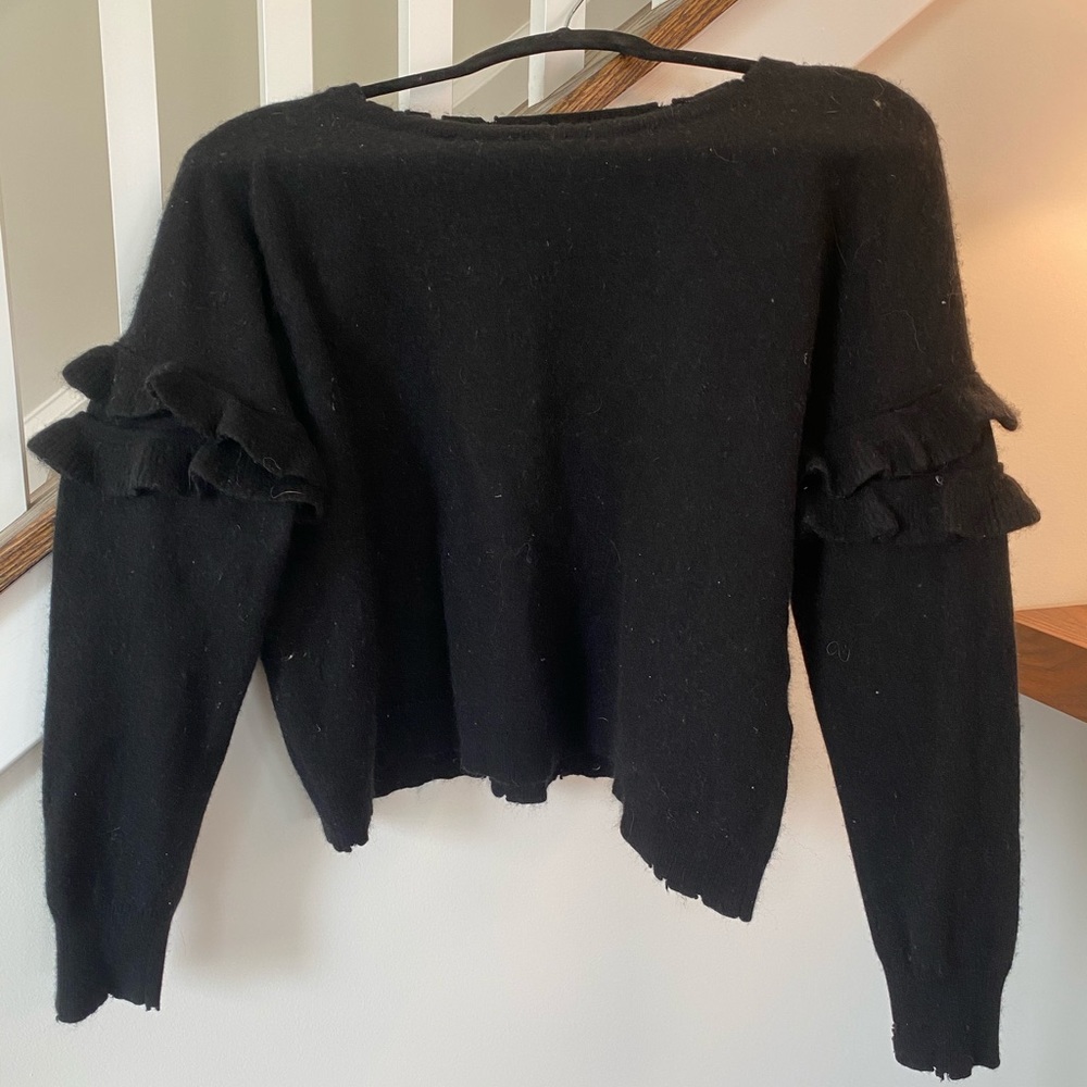 CURRENT/ELLIOTT Distressed Sweater